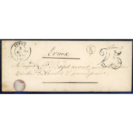 Lettre ancienne 1851 –...