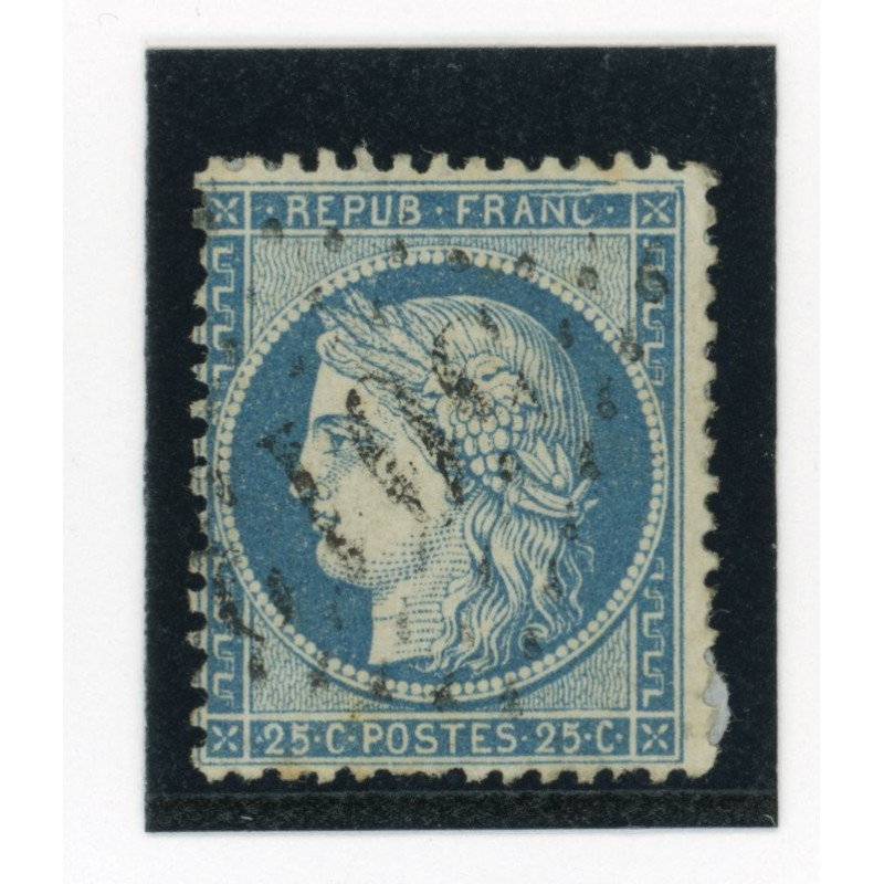 60 A - Oblitere - Variete Cassure en haut - Cote 62 euros