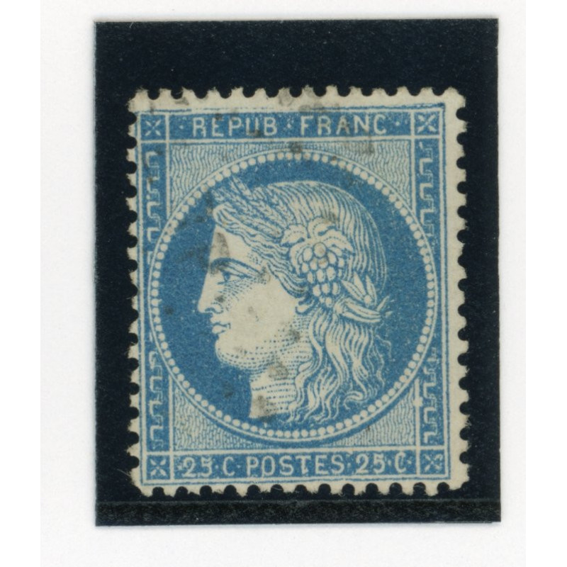 60 A - Oblitere - Variete Filet haut Casse - Cote 62 euros