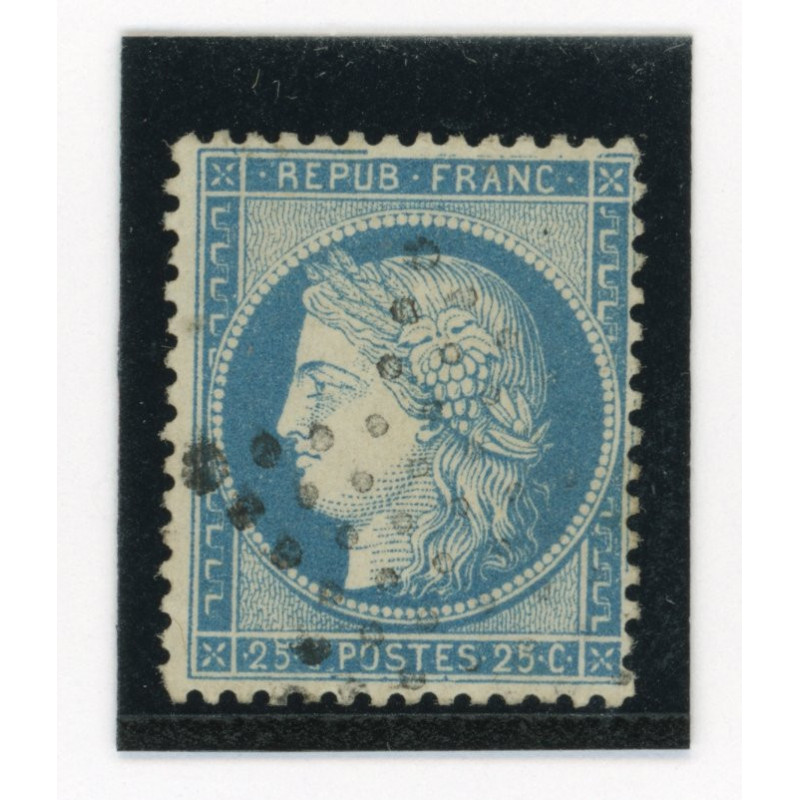 60 A - Oblitere - Variete Filet haut Casse - Cote 62 euros