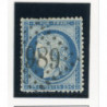 60 C - Oblitere - Variete Tache bleu en haut - Cote 62 euros