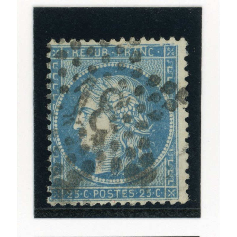 60 C - Etoile 18 - Variete Cassure en haut - Cote 78 euros