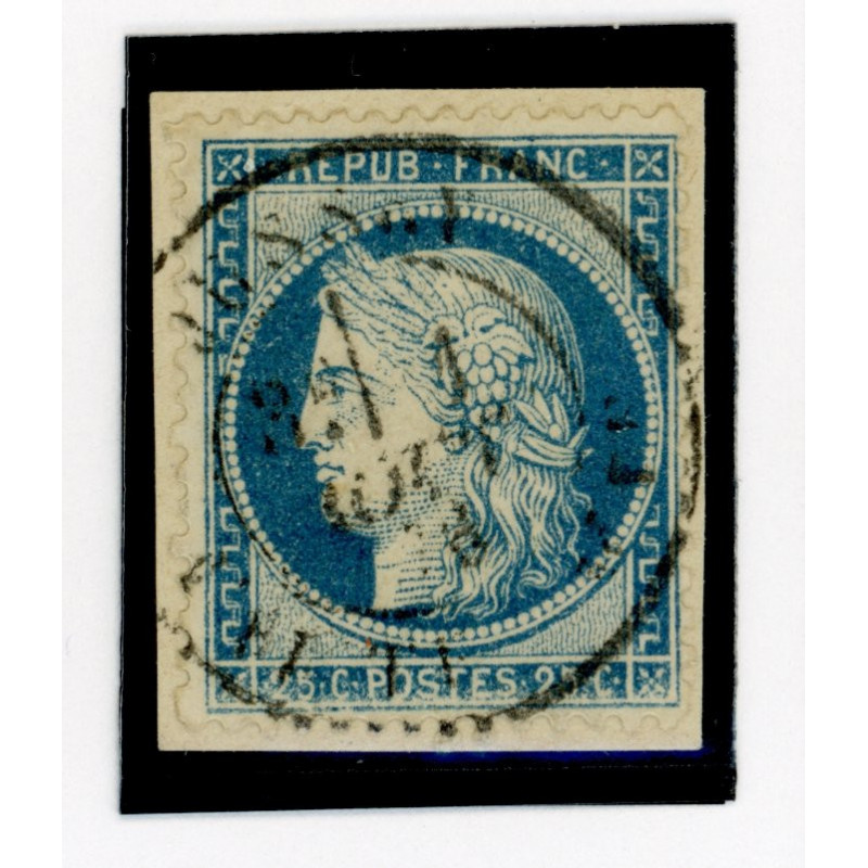 60 C -  Cachet a Date - Cote 2 euros