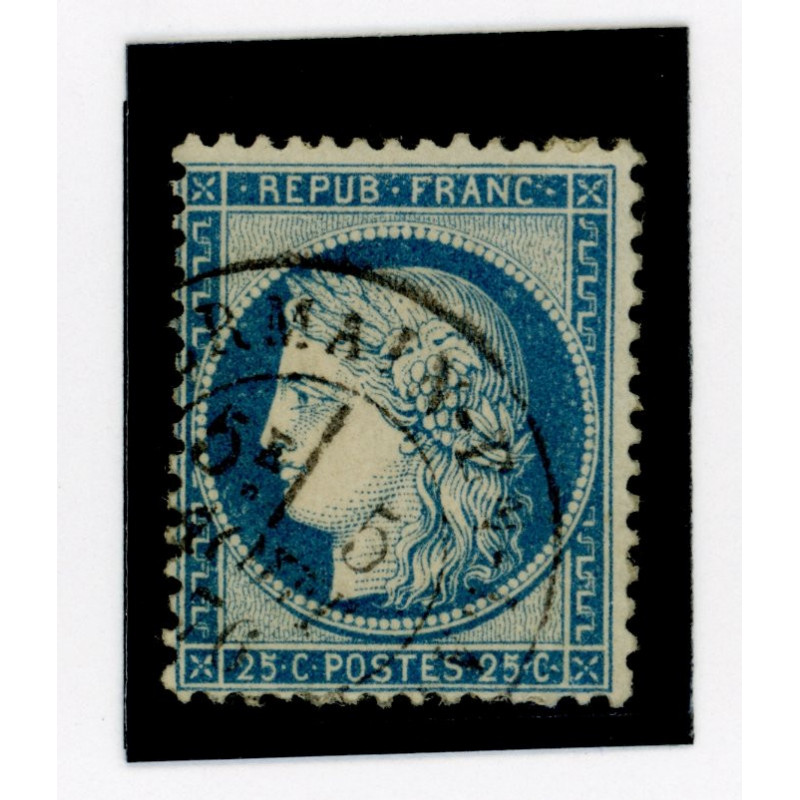 60 C -  Cachet a Date - Cote 2 euros