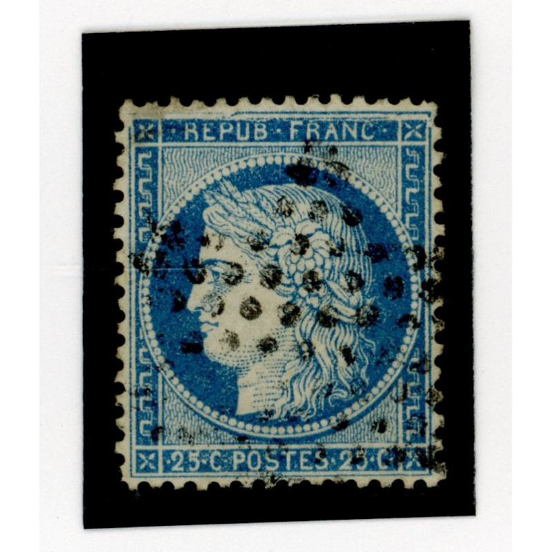 60 A - Etoile Pleine - Variete Cassure en haut - Cote 64 euros