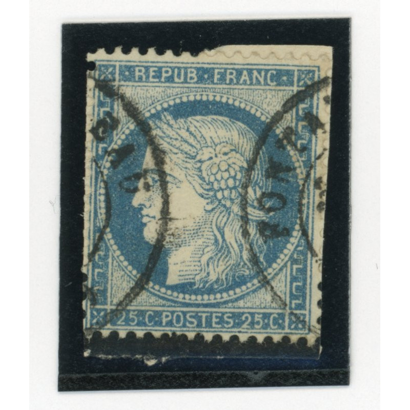 60 C -  Cachet a Date - Cote 2 euros