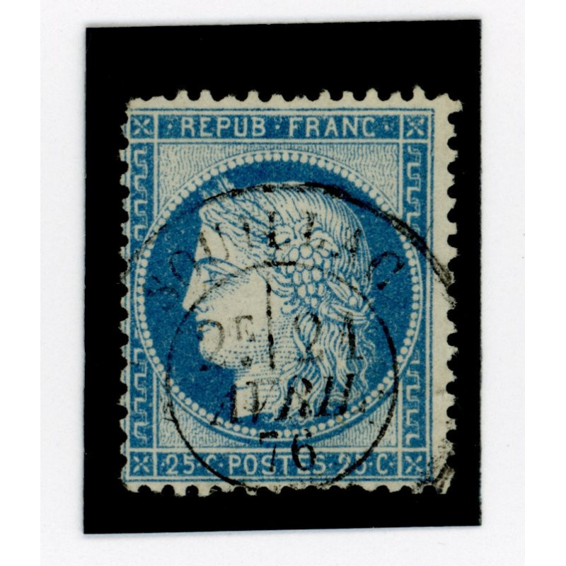 60 C -  Cachet a Date - Cote 2 euros