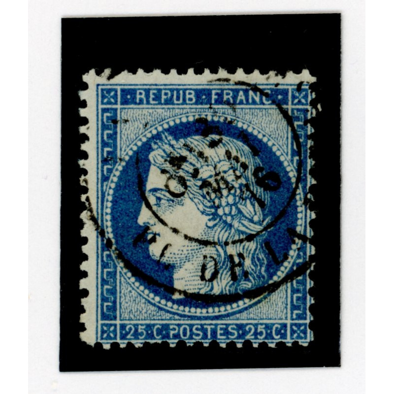 60 C -  Cachet a Date - Cote 2 euros