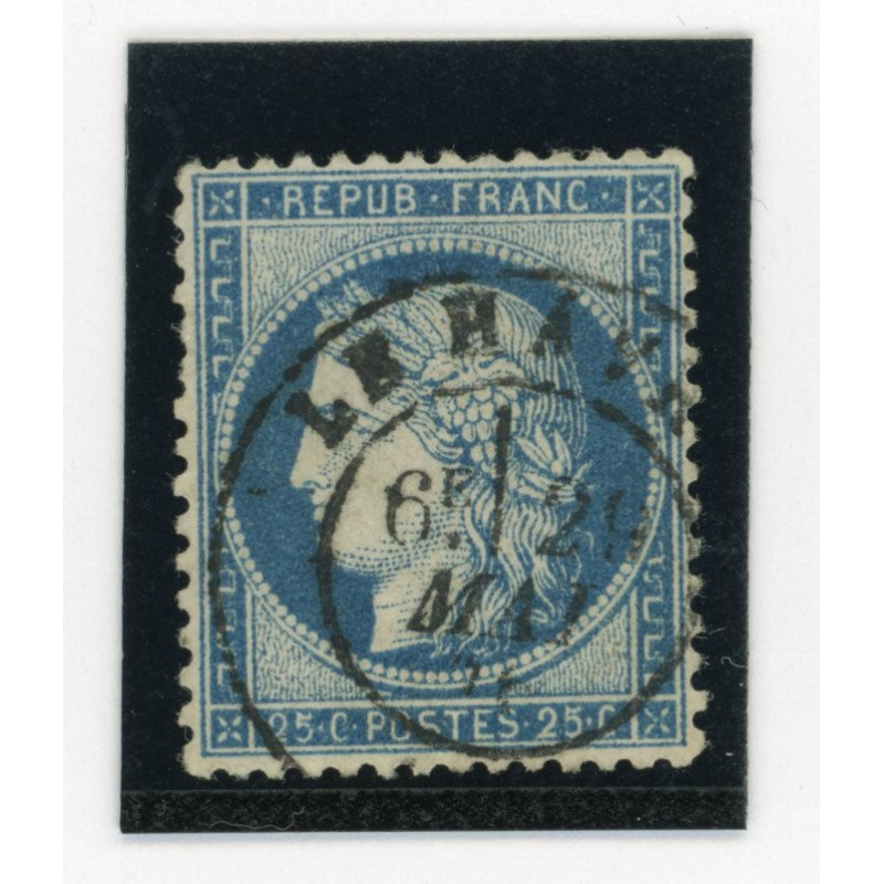 60 C -  Cachet a Date - Cote 2 euros