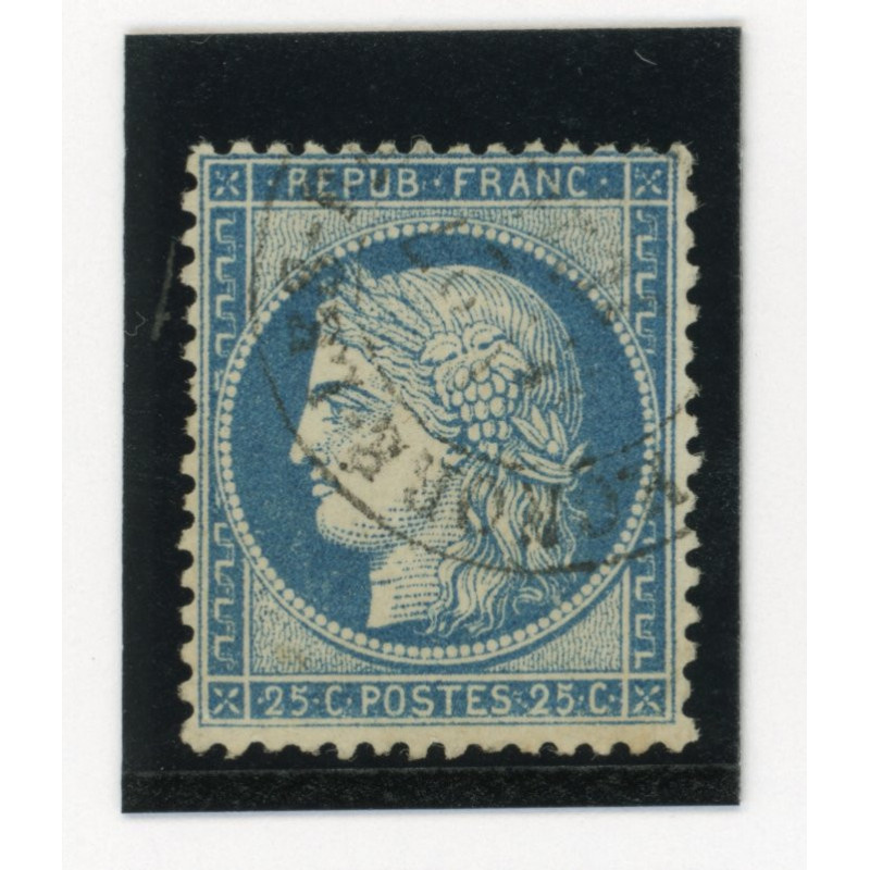 60 C -  Cachet a Date - Cote 2 euros