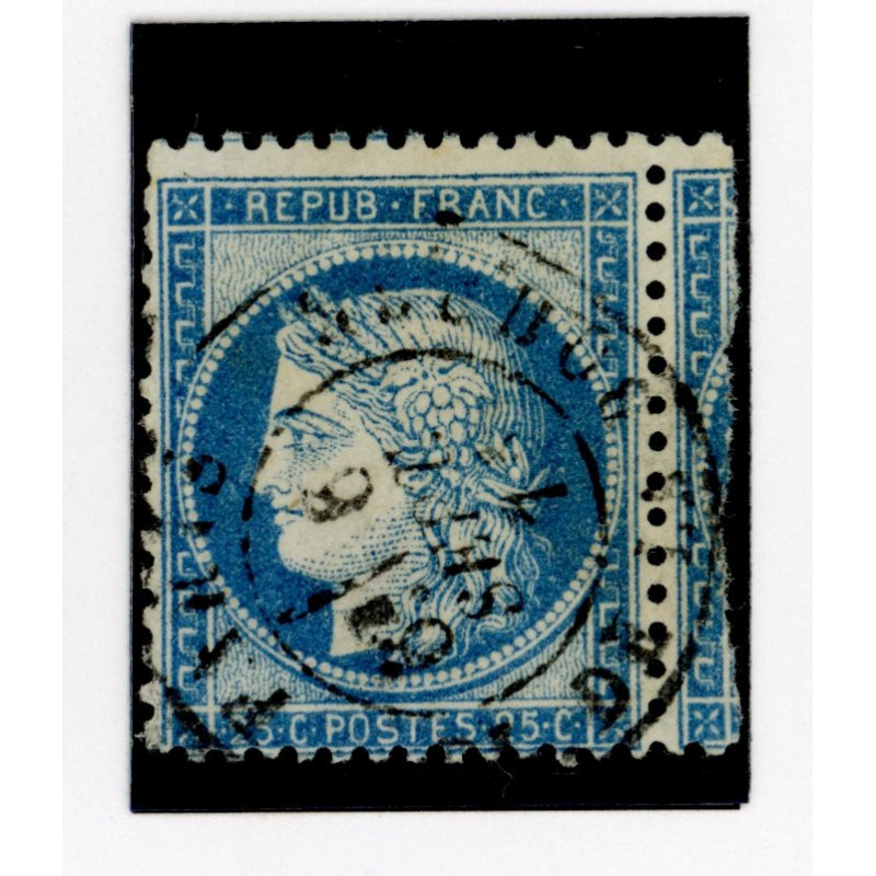 60 C -  Cachet a Date - Cote 2 euros