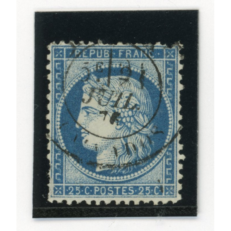 60 C -  Cachet a Date - Cote 2 euros