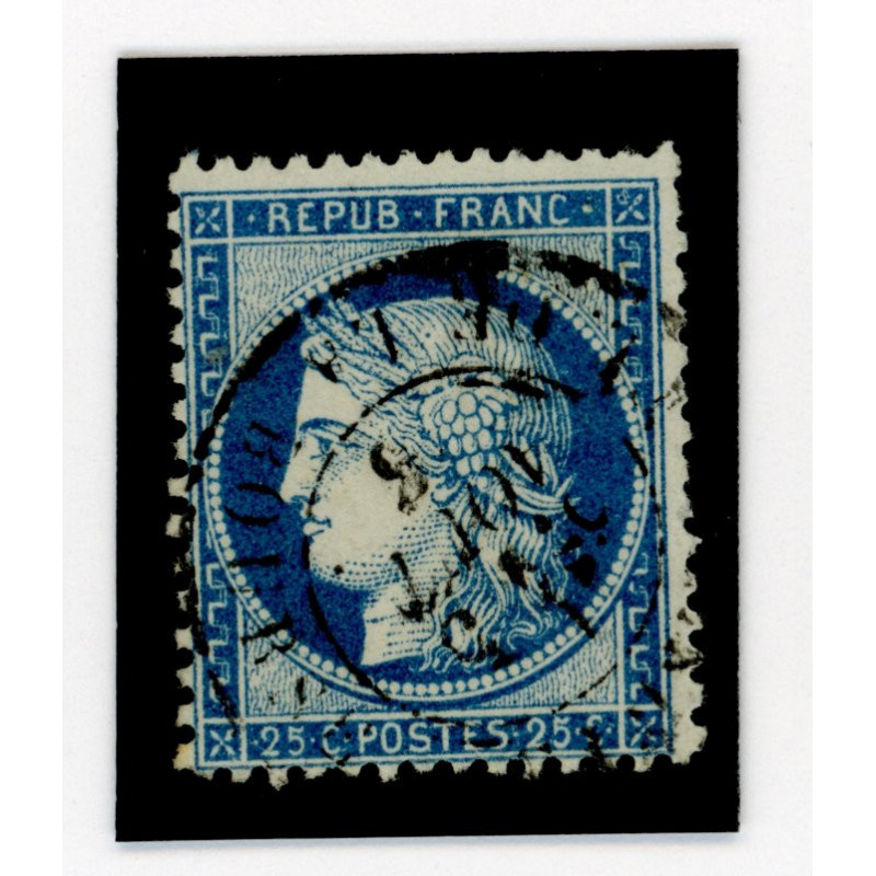 60 C -  Cachet a Date - Cote 2 euros