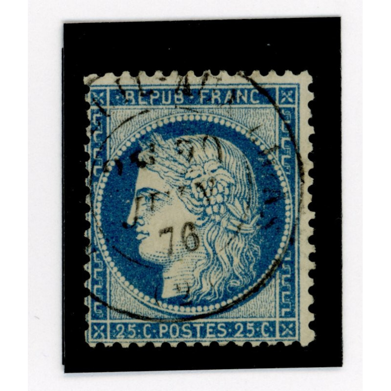 60 C -  Cachet a Date - Cote 2 euros