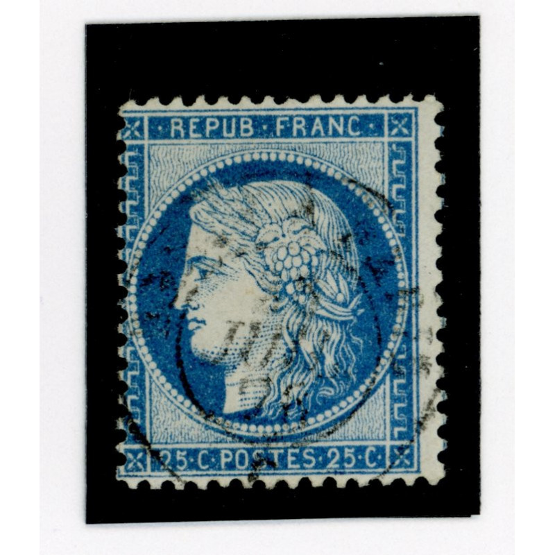 60 C -  Cachet a Date - Cote 2 euros