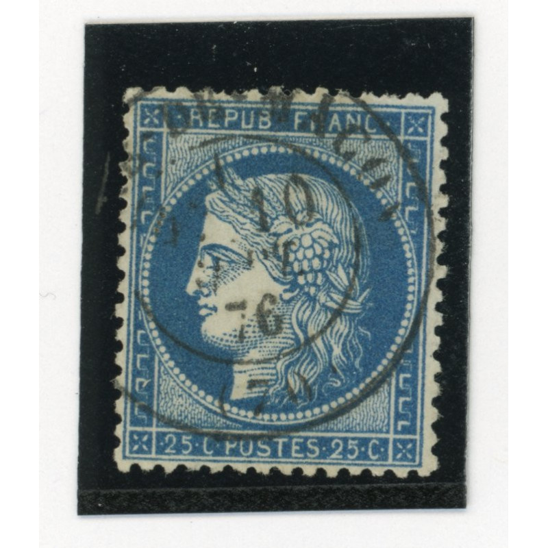 60 C -  Cachet a Date - Cote 2 euros