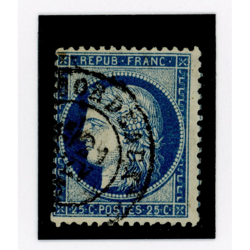 60 C -  Cachet a Date - Cote 2 euros