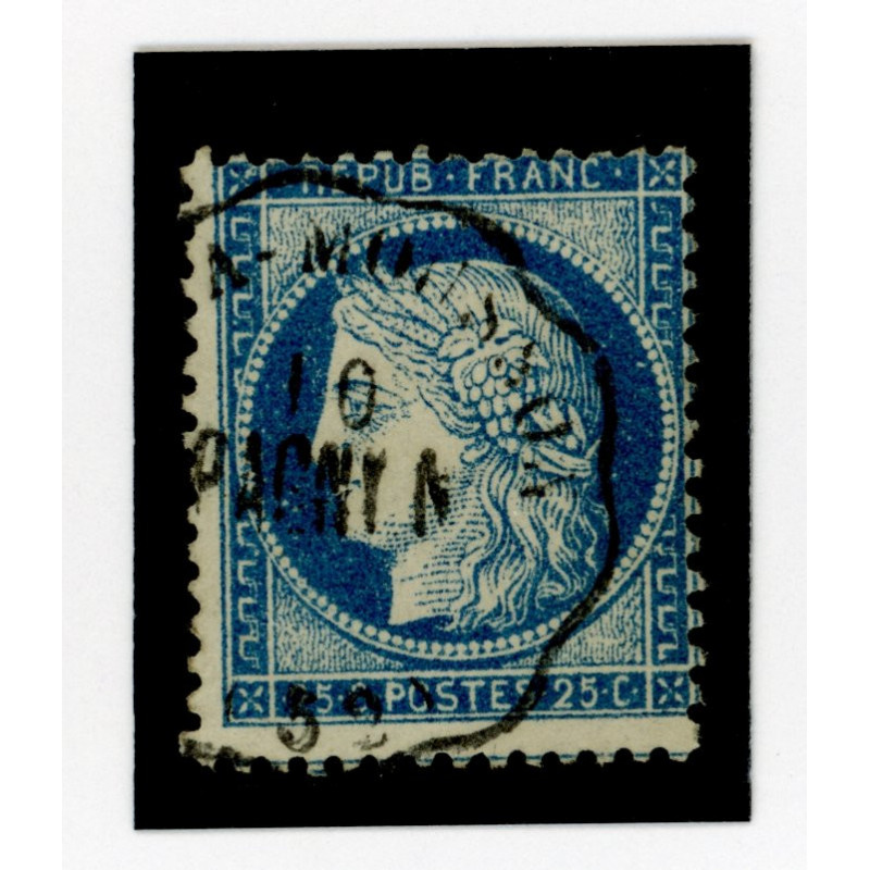 60 A - Cachet Convoyeur - Cote 9 euros