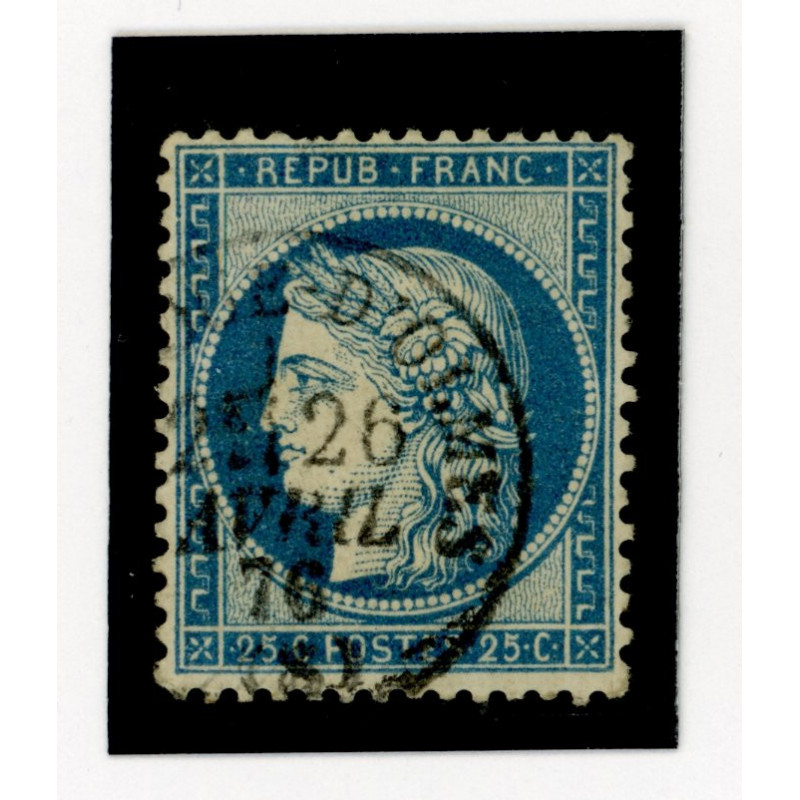 60 A -  Cachet a Date - Cote 2 euros