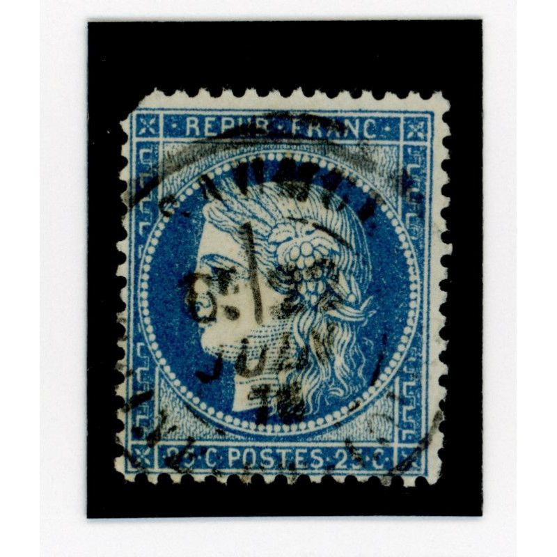 60 C -  Cachet a Date - Cote 2 euros