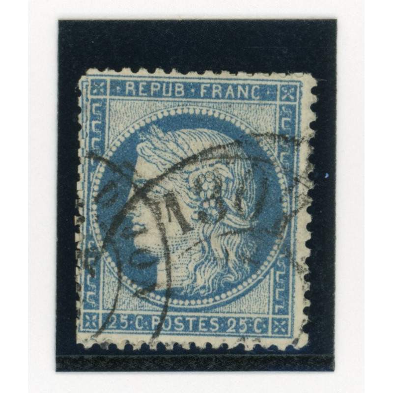 60 C - Bureau de passe 1307 - Cote 17 euros