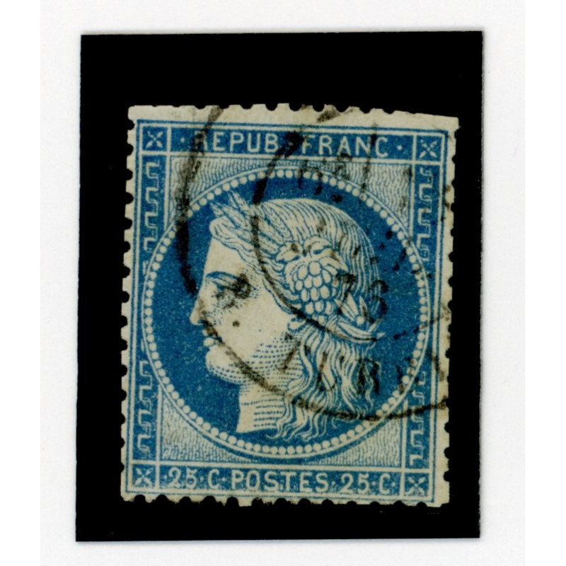 60 C -  Cachet a Date - Cote 2 euros