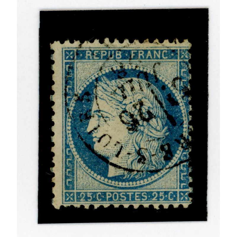 60 C -  Cachet a Date - Cote 2 euros