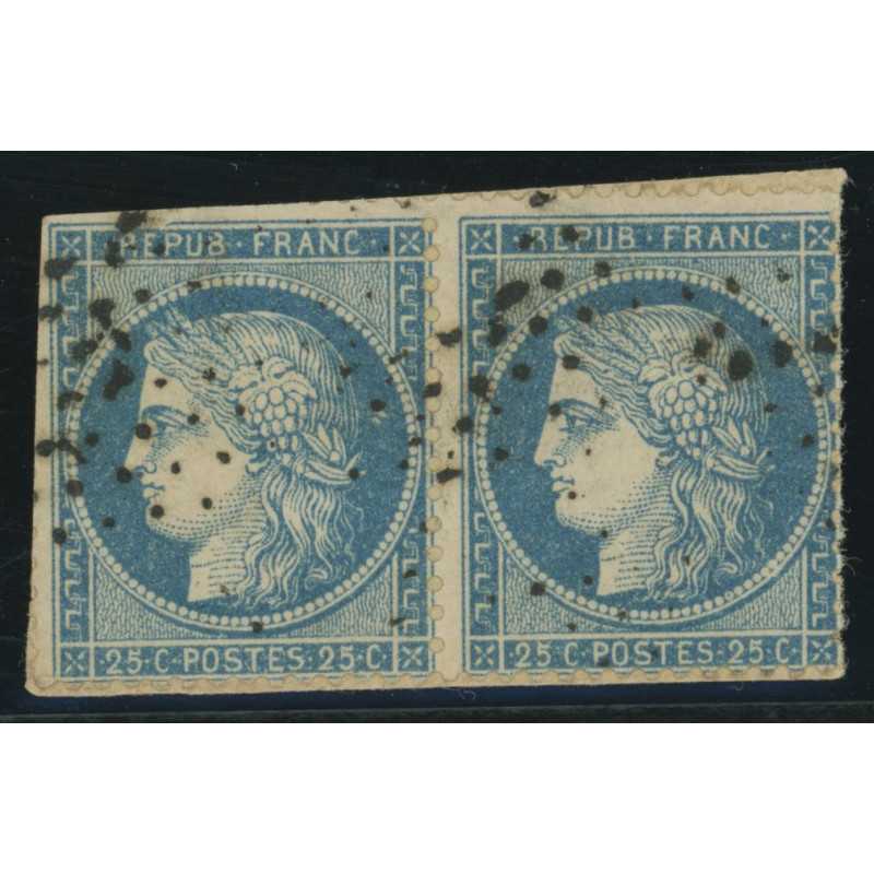 60 A - Oblitere Paire - Cote 6 euros