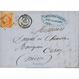 16 Oblitéré Pc 438 - Depart...