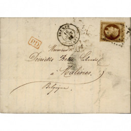 30 Oblitéré  du 10/06/1868...