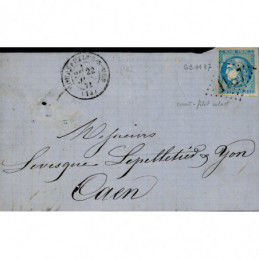 46B Oblitéré GC 1187 du...