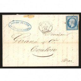 14 Oblitéré PC 3734 du...