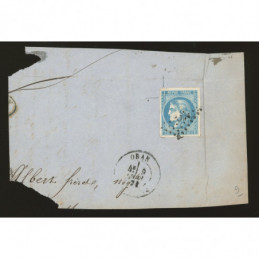 46B Oblitéré  - Depart Oran...