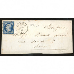 14 Oblitéré PC 2879 du 1856...