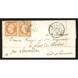 13 Oblitéré  - Depart Paris...