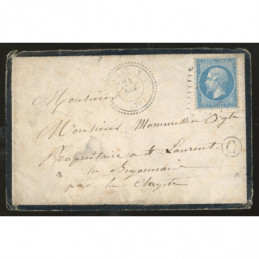 22 Oblitéré Cachet Perlé -...