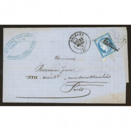 60B Oblitéré Gros Chiffre -...