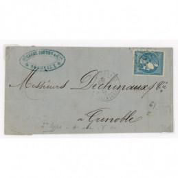 45C Oblitéré  du 12/01/1871...