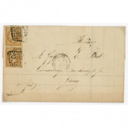 21 Oblitéré GC 2502 du 1867...