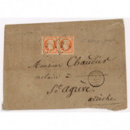 16 Oblitéré PC 2581 du Aout...