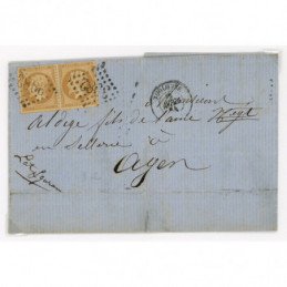 21 Oblitéré GC 3982 du 1864...