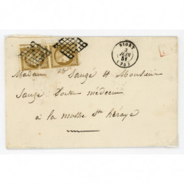 1 Oblitéré Grille du...