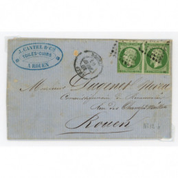 12 Oblitéré Petit Chiffre -...