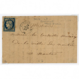 4 Oblitéré Grille - Depart...