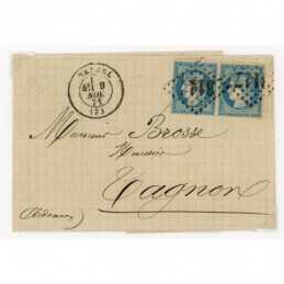 37 Oblitéré GC 3117 du...