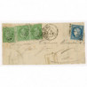 20 & 60A Oblitéré GC 4925 - Depart Noeux les Mines (61) - 4 Timbres - Cote 105 Euros