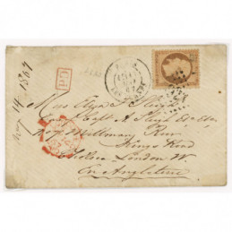 23 Oblitéré  du 1867 -...