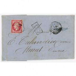 17B Oblitéré  - Depart  -...