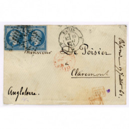 14 Oblitéré F du 19/05/1861...