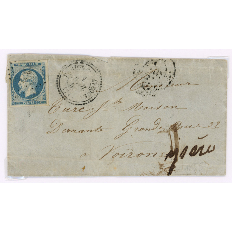 14 Oblitéré Cachet Perlé - Depart  - Cote 140 Euros